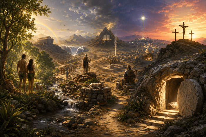 Redemption Timeline: God's Plan from Creation to Christ