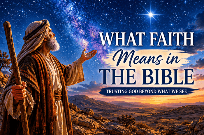 What Faith Means in the Bible Explained
