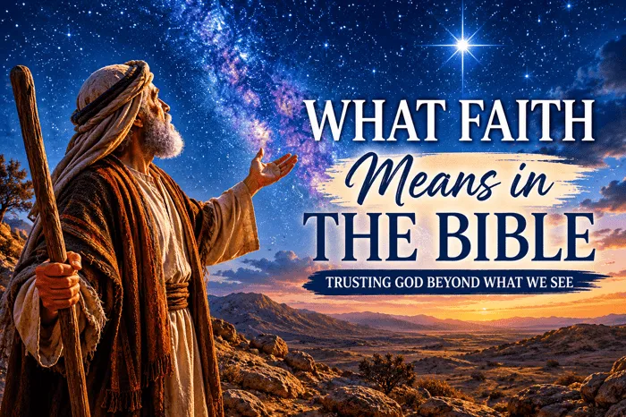 What Faith Means in the Bible Explained