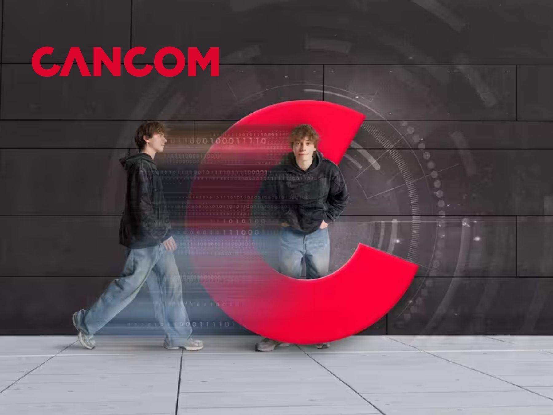 Key Visual CANCOM Austria – Dein Schritt voraus.