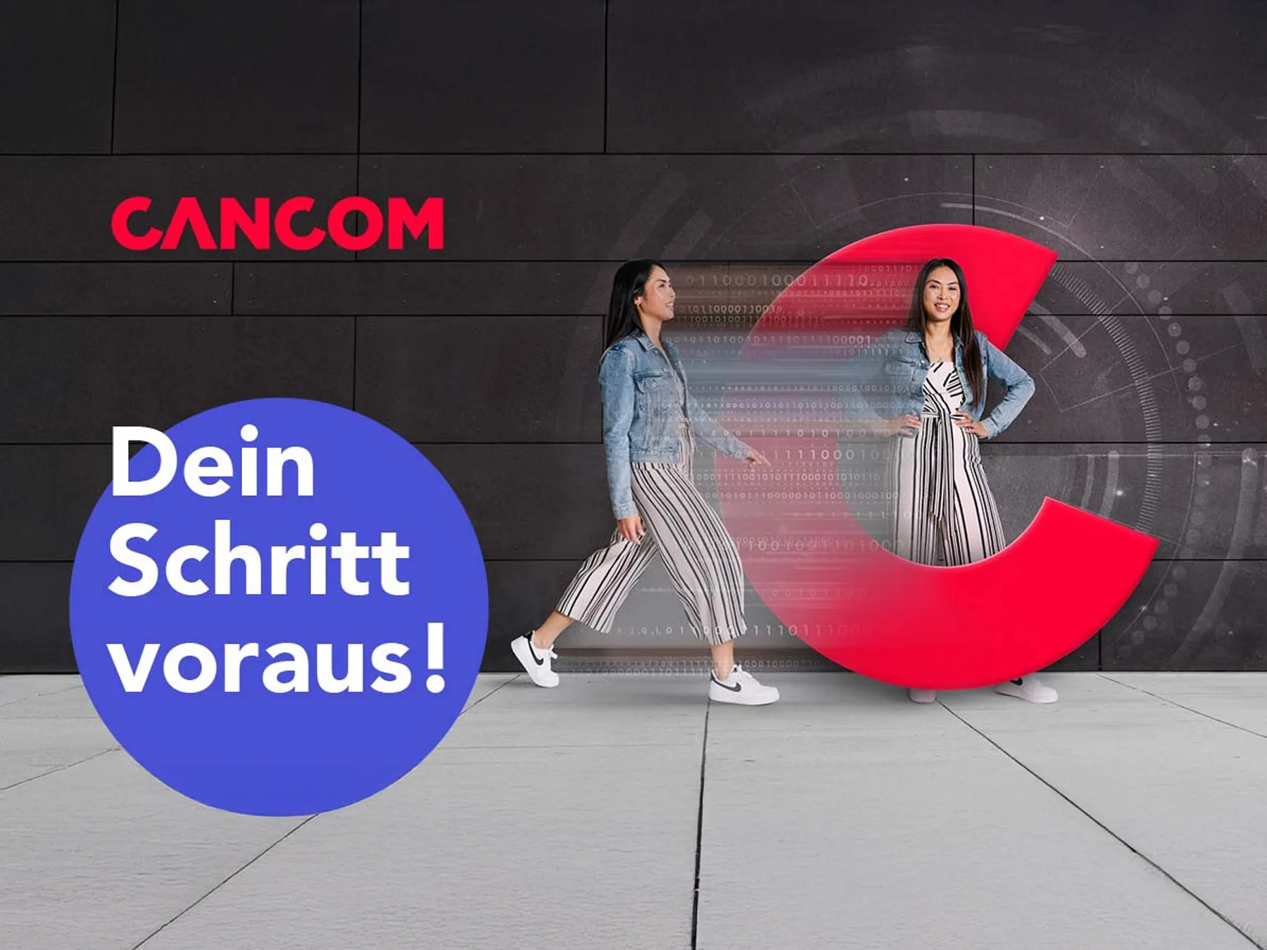 Kampagnenmotiv CANCOM Austria