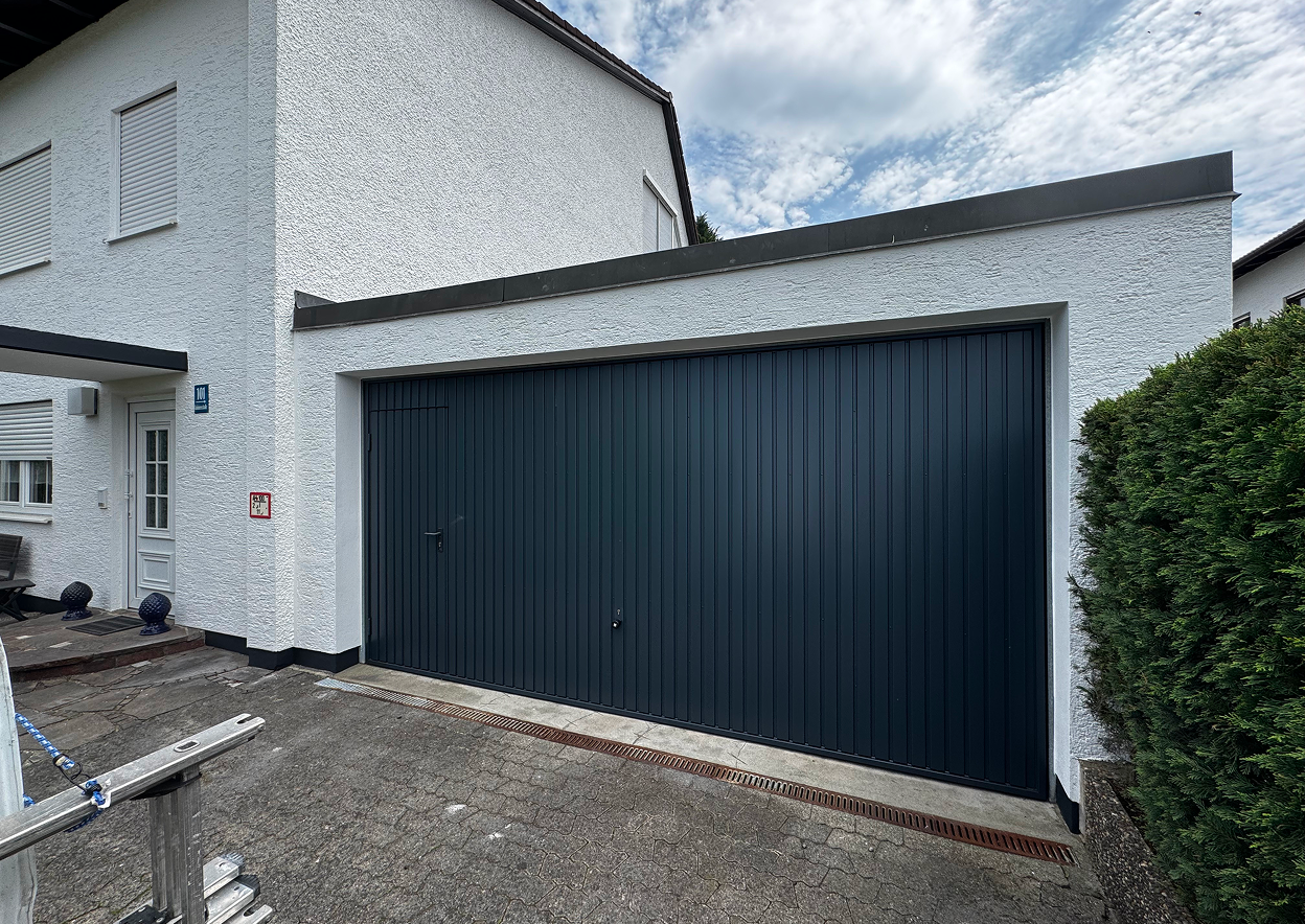 Fassade in Unterschleißheim nach der Renovierung durch Malermeister Schwemmhuber