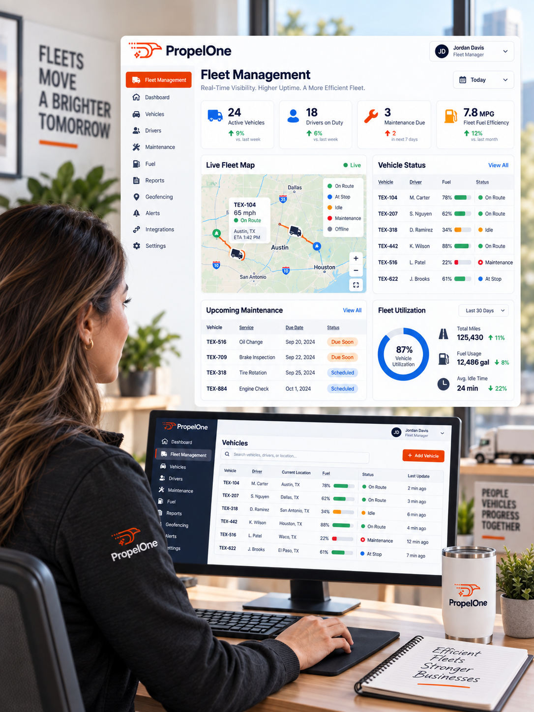 PropelOne Voice AI writing call details into the CRM customer record