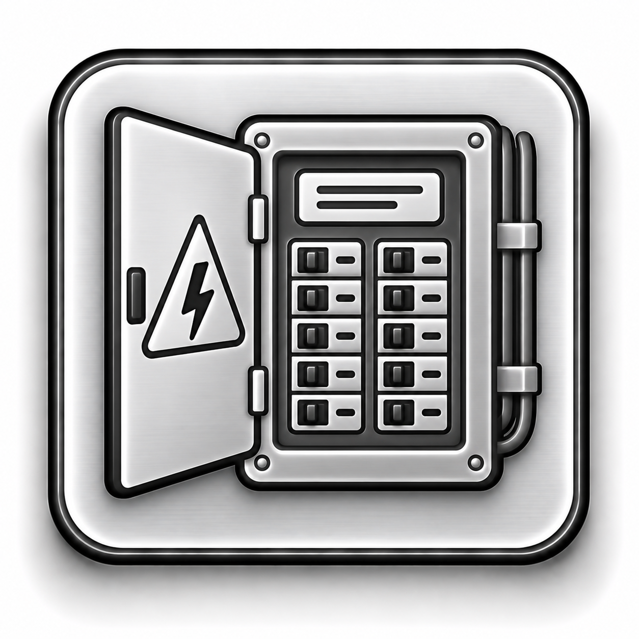 Property record showing water heater details, a list of fixtures, and a timeline of recent service calls