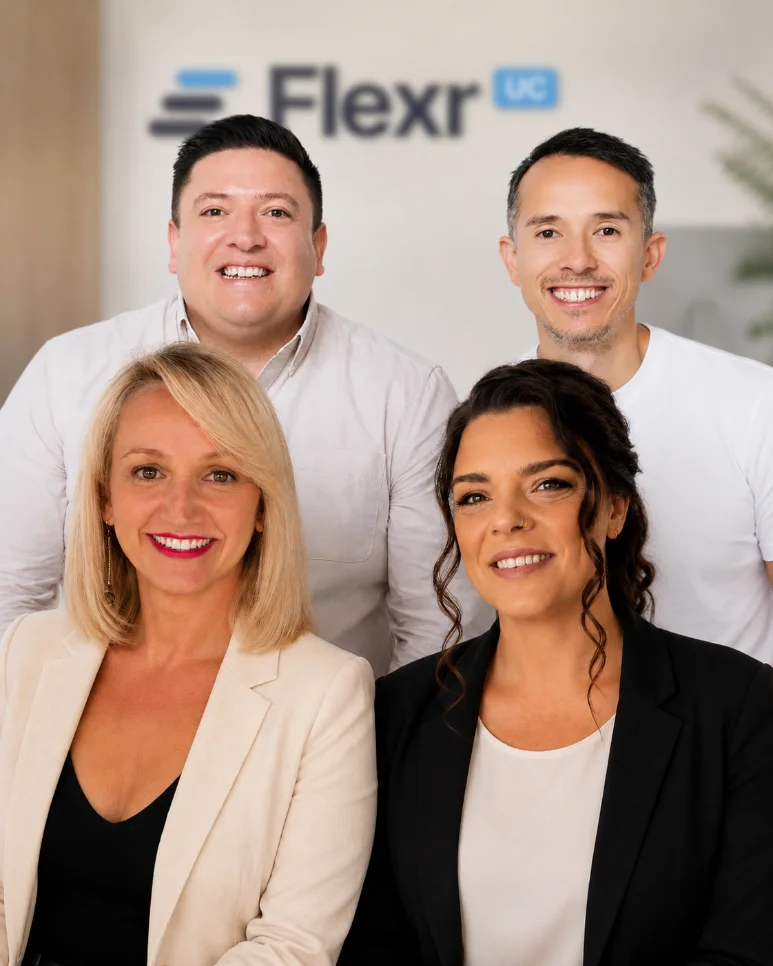 The Flexr UC team at work