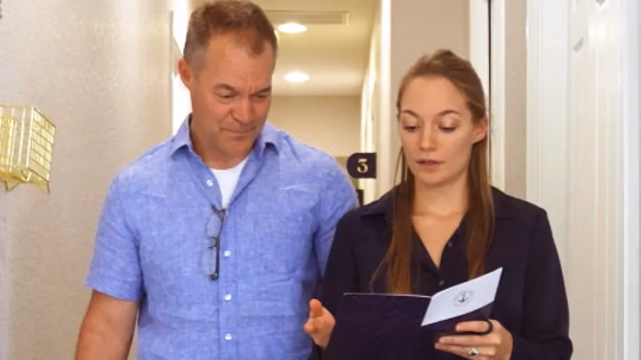 Doctor reviewing a care plan with a patient