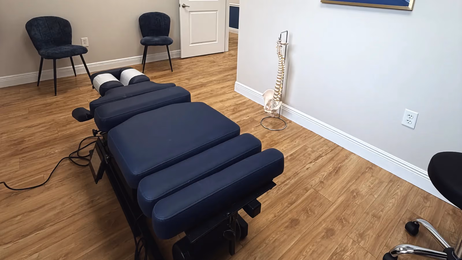 Adjusting room at the Port St. Lucie office