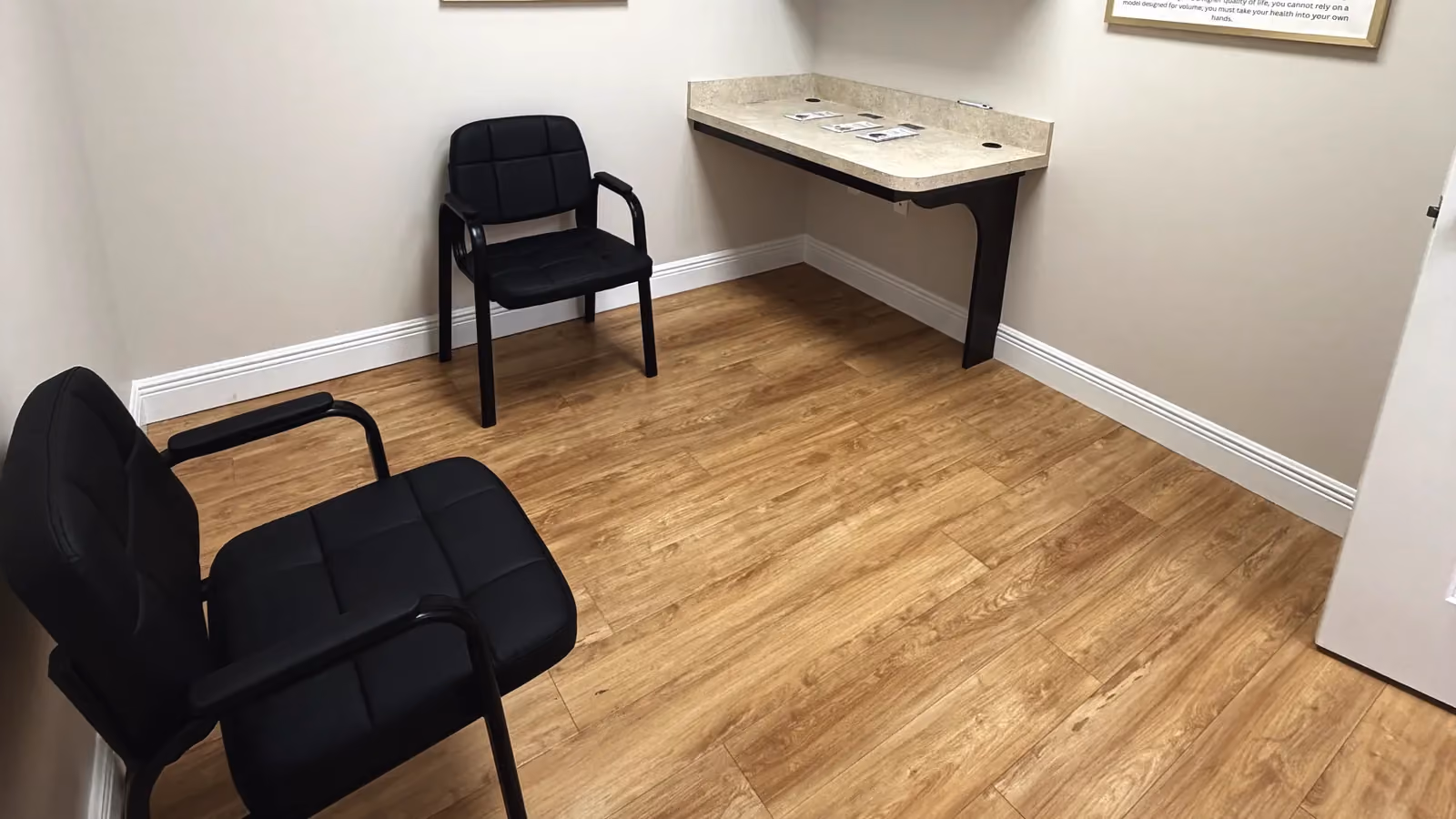 Consultation room at the Port St. Lucie office
