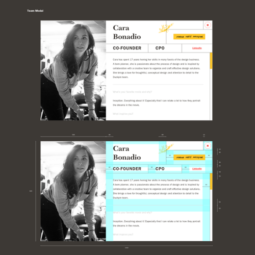 Meridian business cards