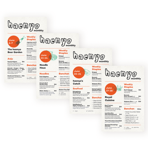 Meridian business cards