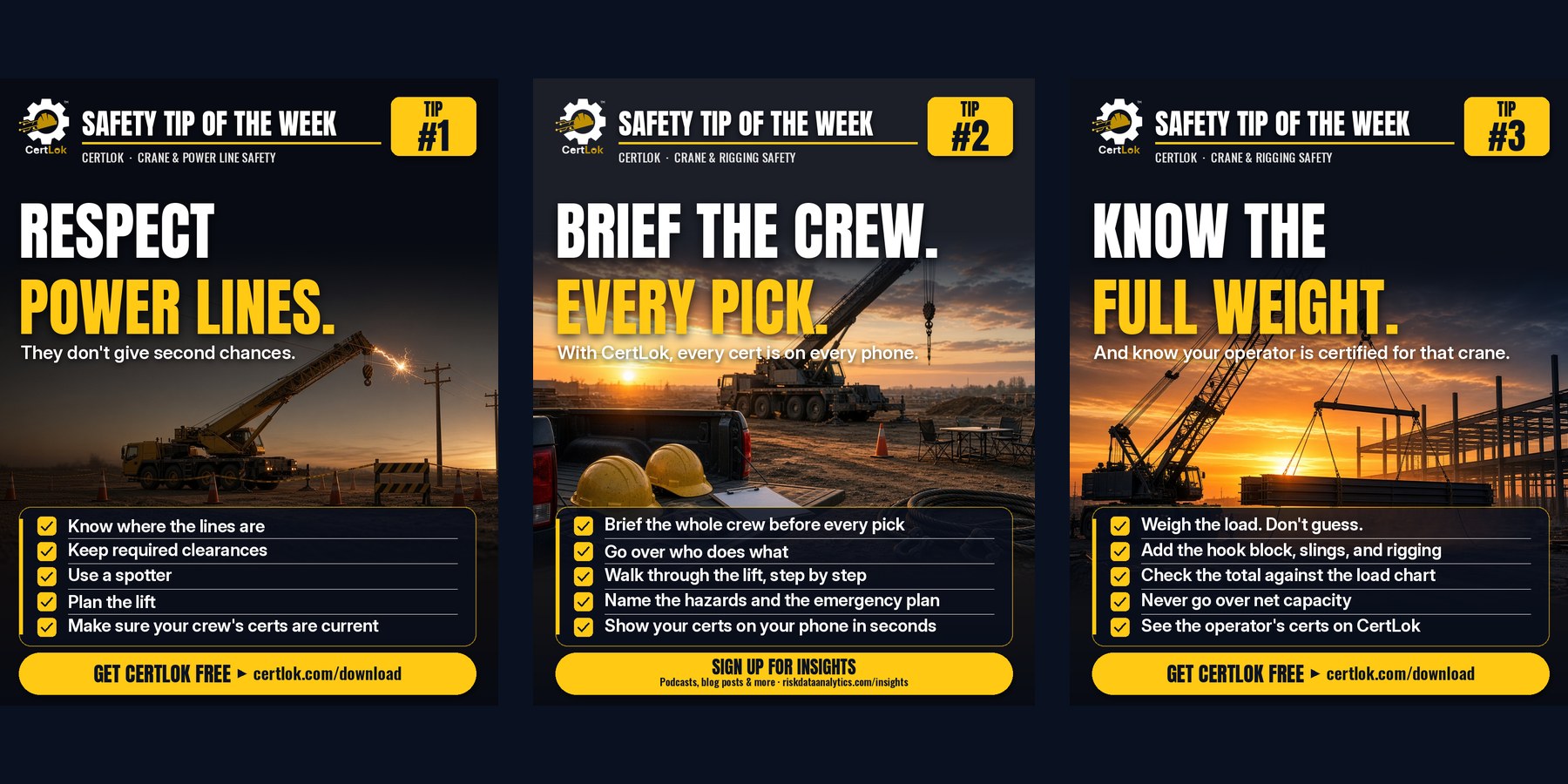 20 Crane Operator Safety Tips