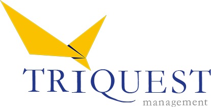 TriQuest Management secondary logo lockup