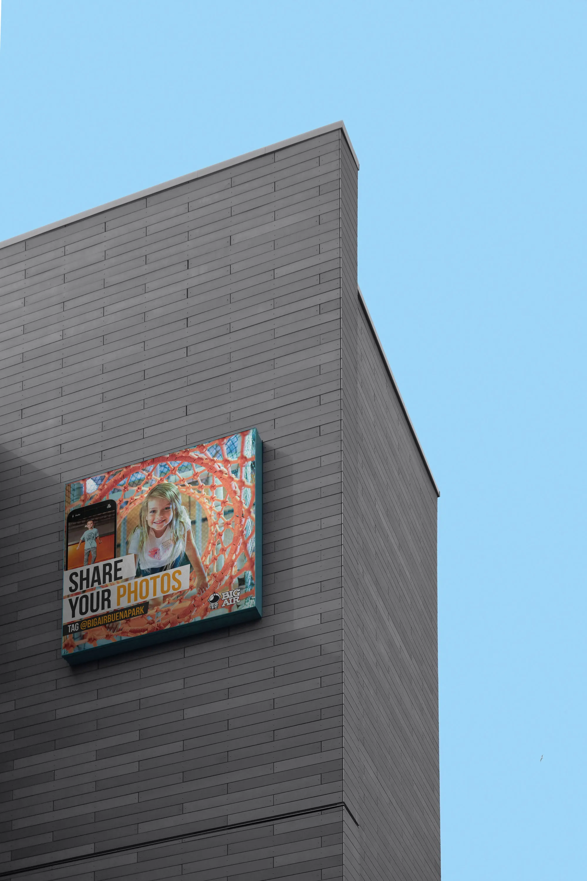 Delivered Big Air collateral applying the refreshed, energetic brand language