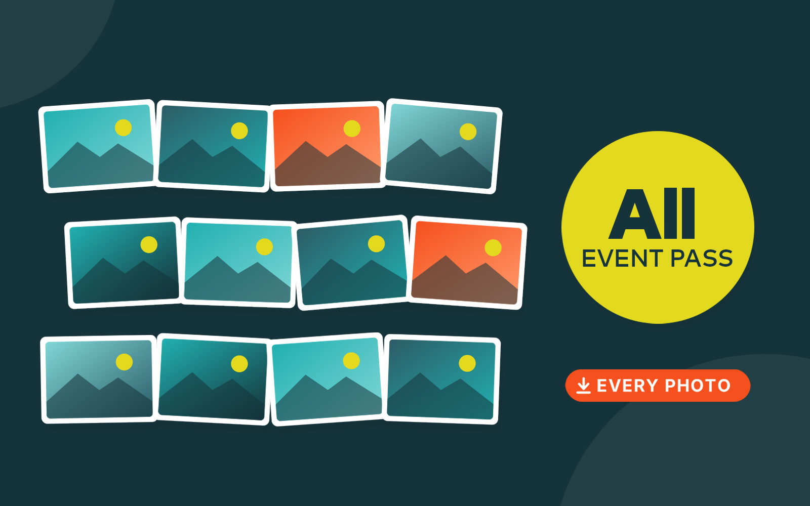 All Event Photo Pass, every photo of your gymnast from the event