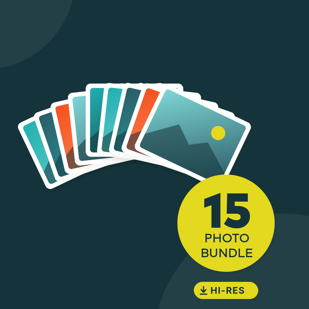 Bundle of 15 high resolution digital photos