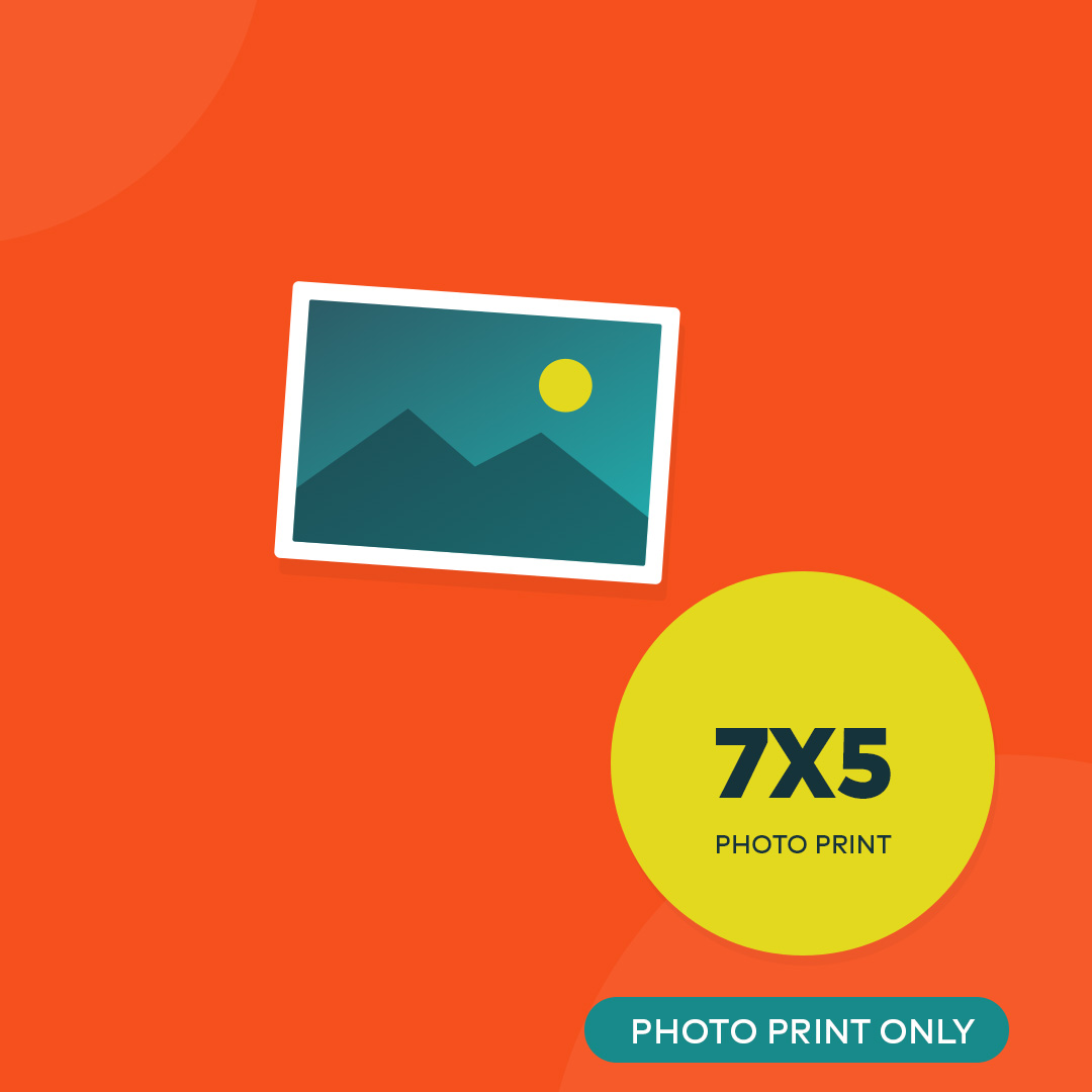 7x5 photo print