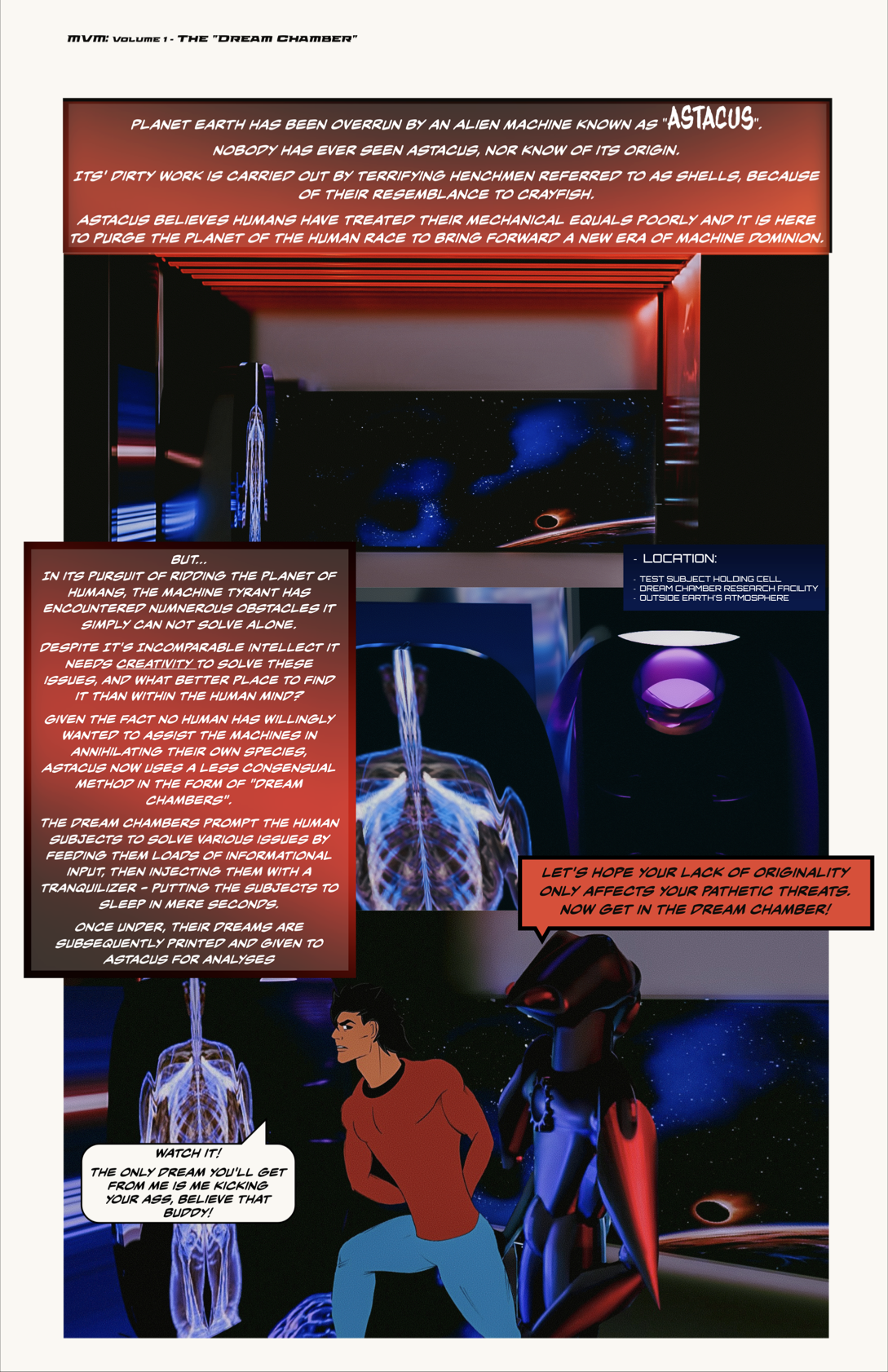 Man vs Machine comic page 2