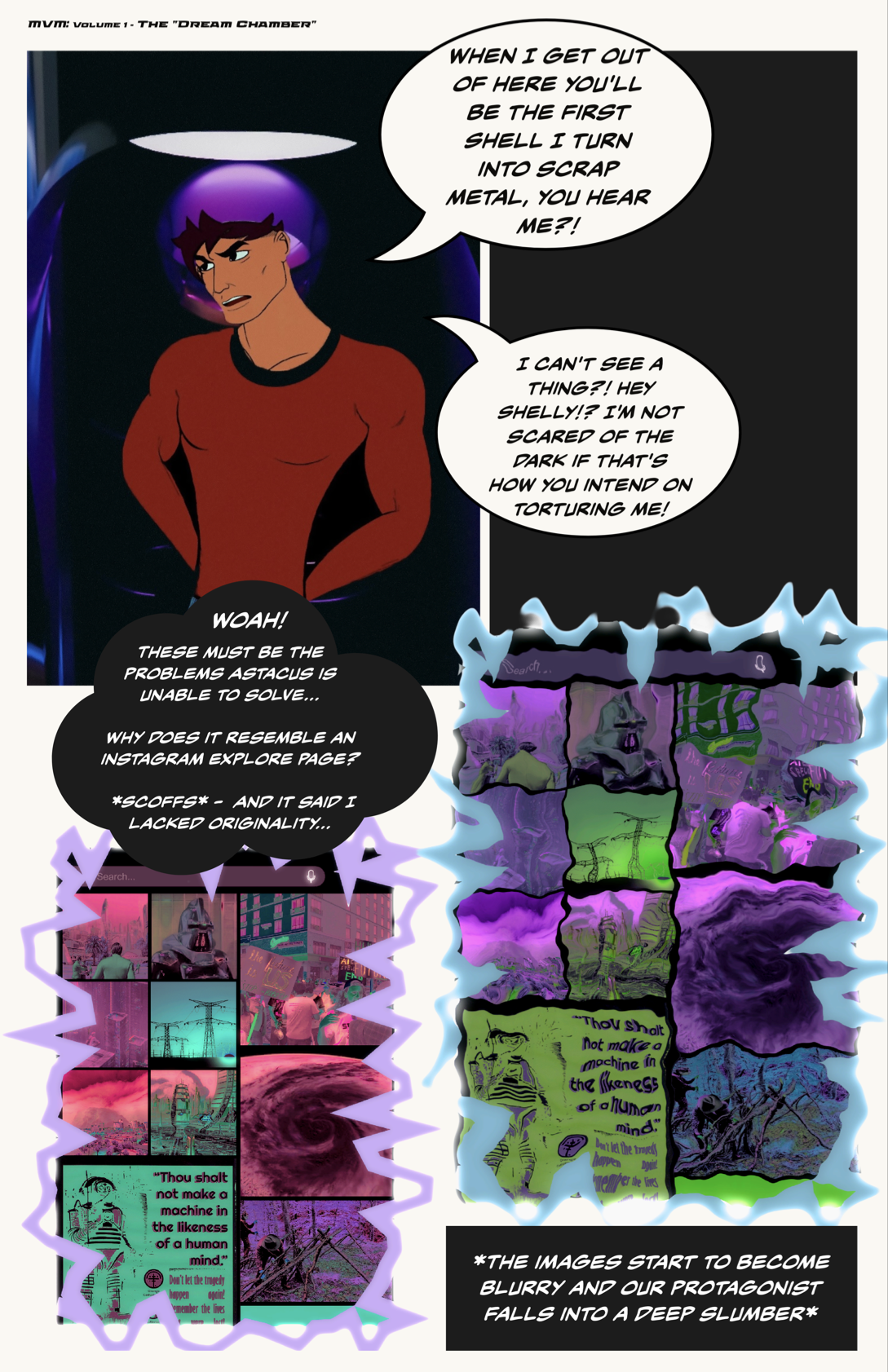 Man vs Machine comic page 3