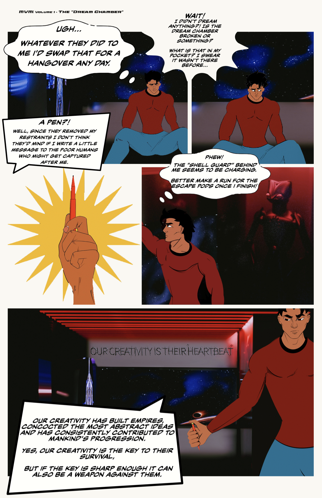 Man vs Machine comic page 4