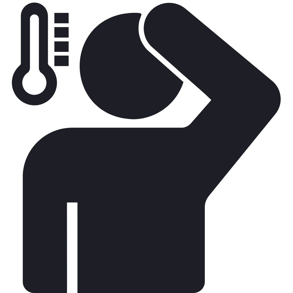 Infections and fever icon - fever, infection and antibiotic assessment by an online GP at Cheshire Clinics