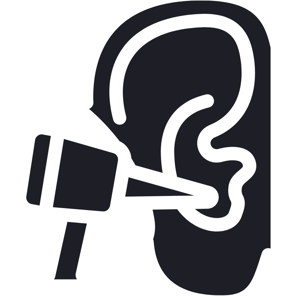 Eyes, ears, nose and throat icon - ear infections, tinnitus and sore throat assessed online at Cheshire Clinics