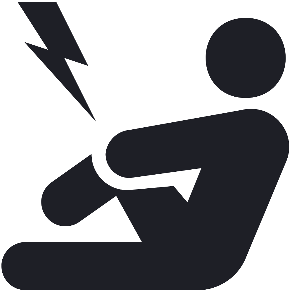 Bones, joints and muscles icon - arthritis, sprains and joint pain assessed by an online GP at Cheshire Clinics