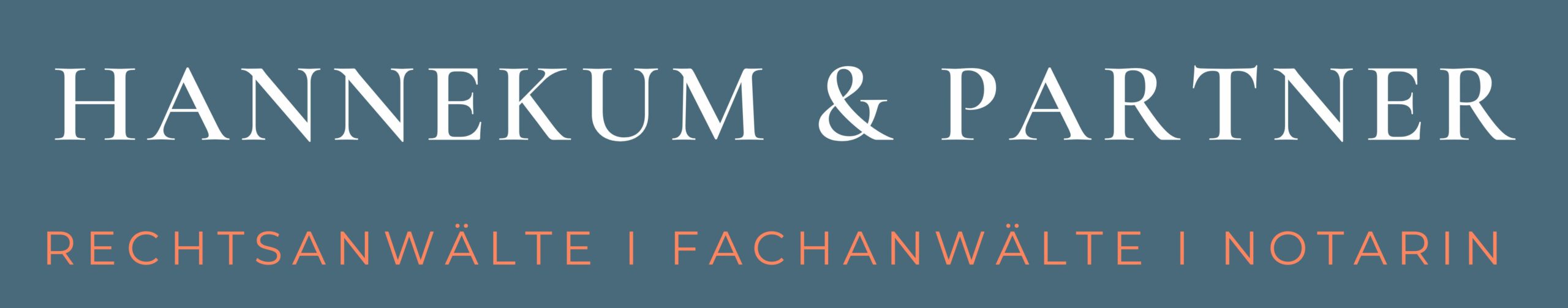Logo der Kanzlei Hannekum und Partner
