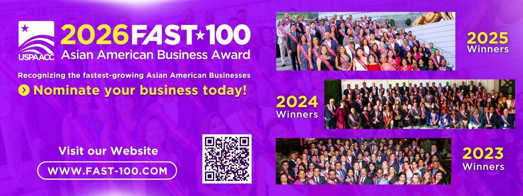 Fast 100 Asian American Businesses 2026
