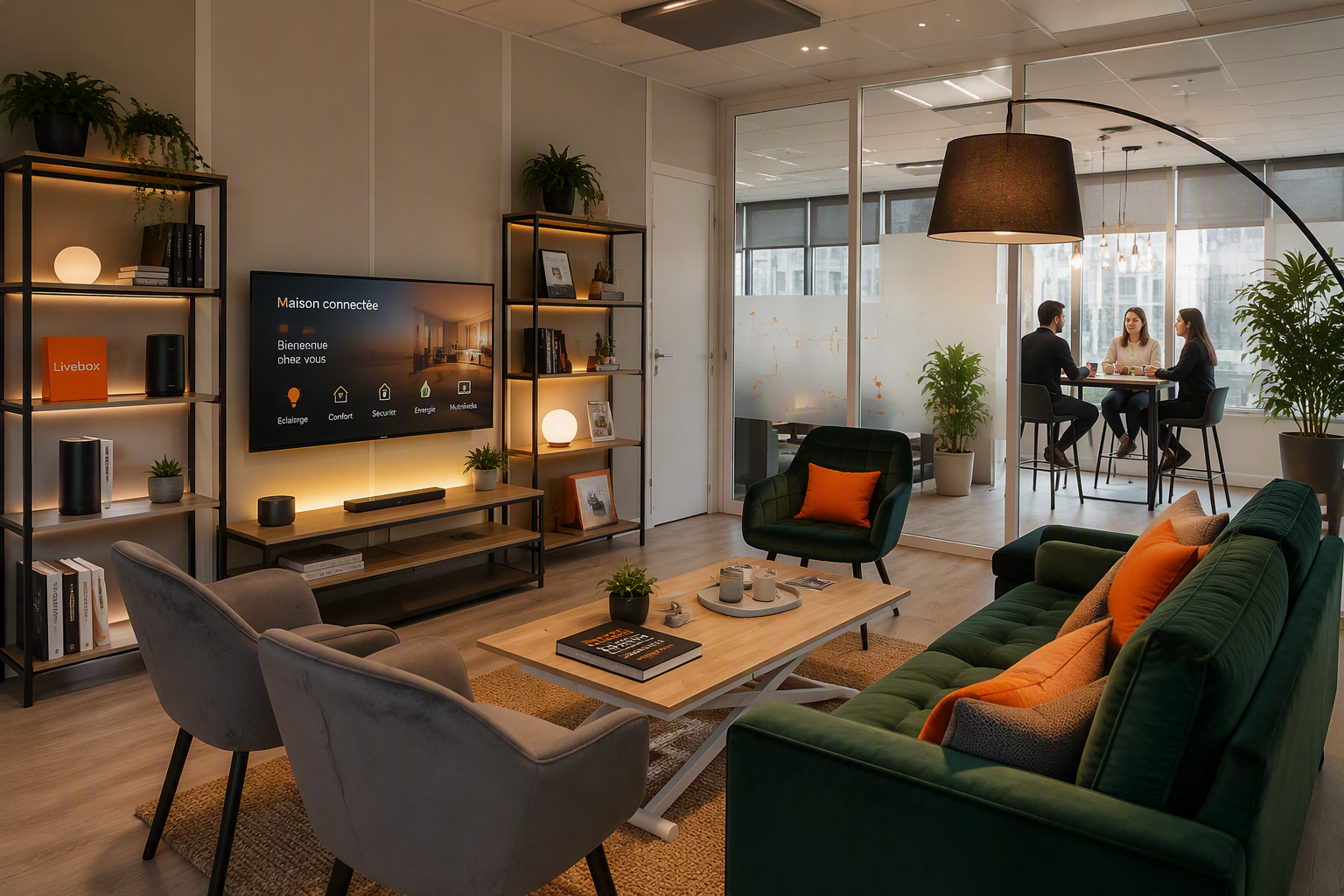 SoftAtHome, local détente, Colombes