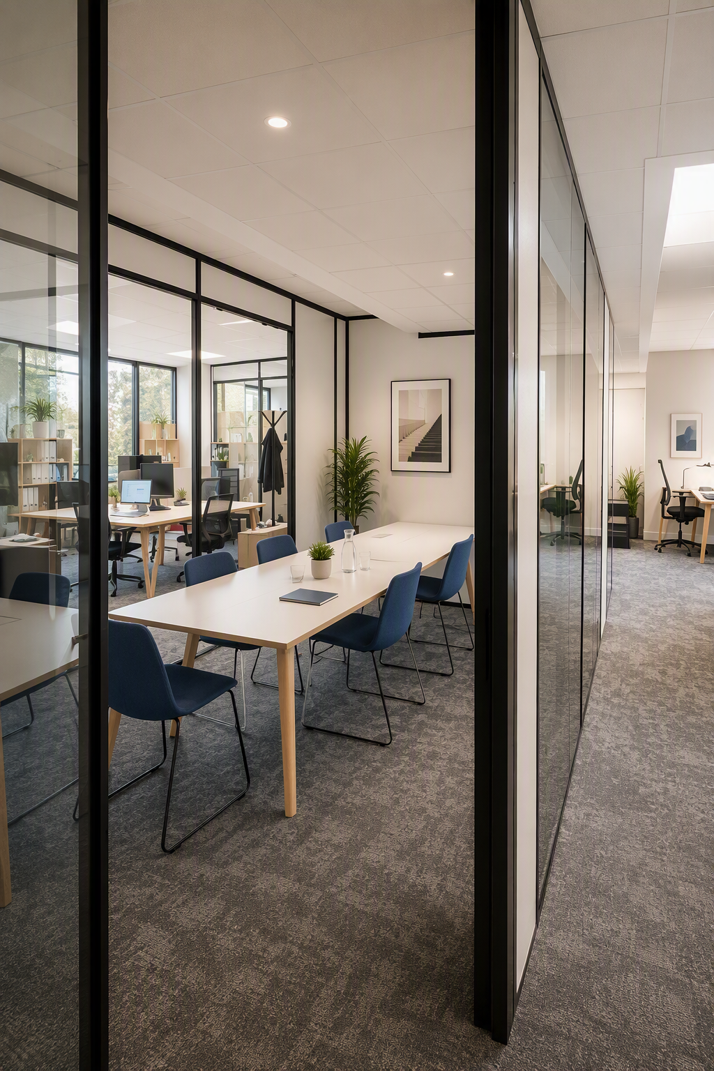 Rénovation de plateaux de bureaux — Boulogne-Billancourt