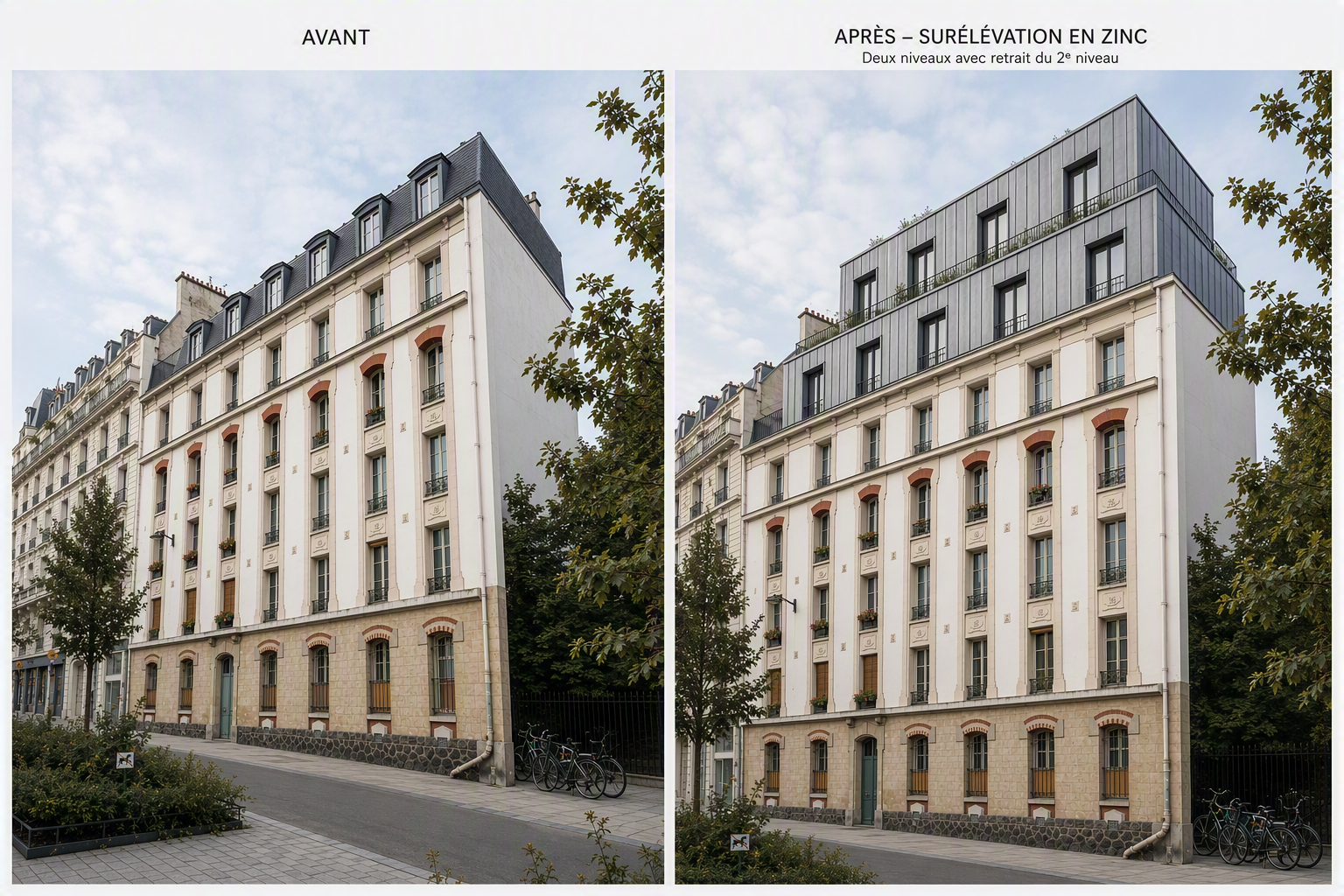 Rénovation de logements — Paris 18e