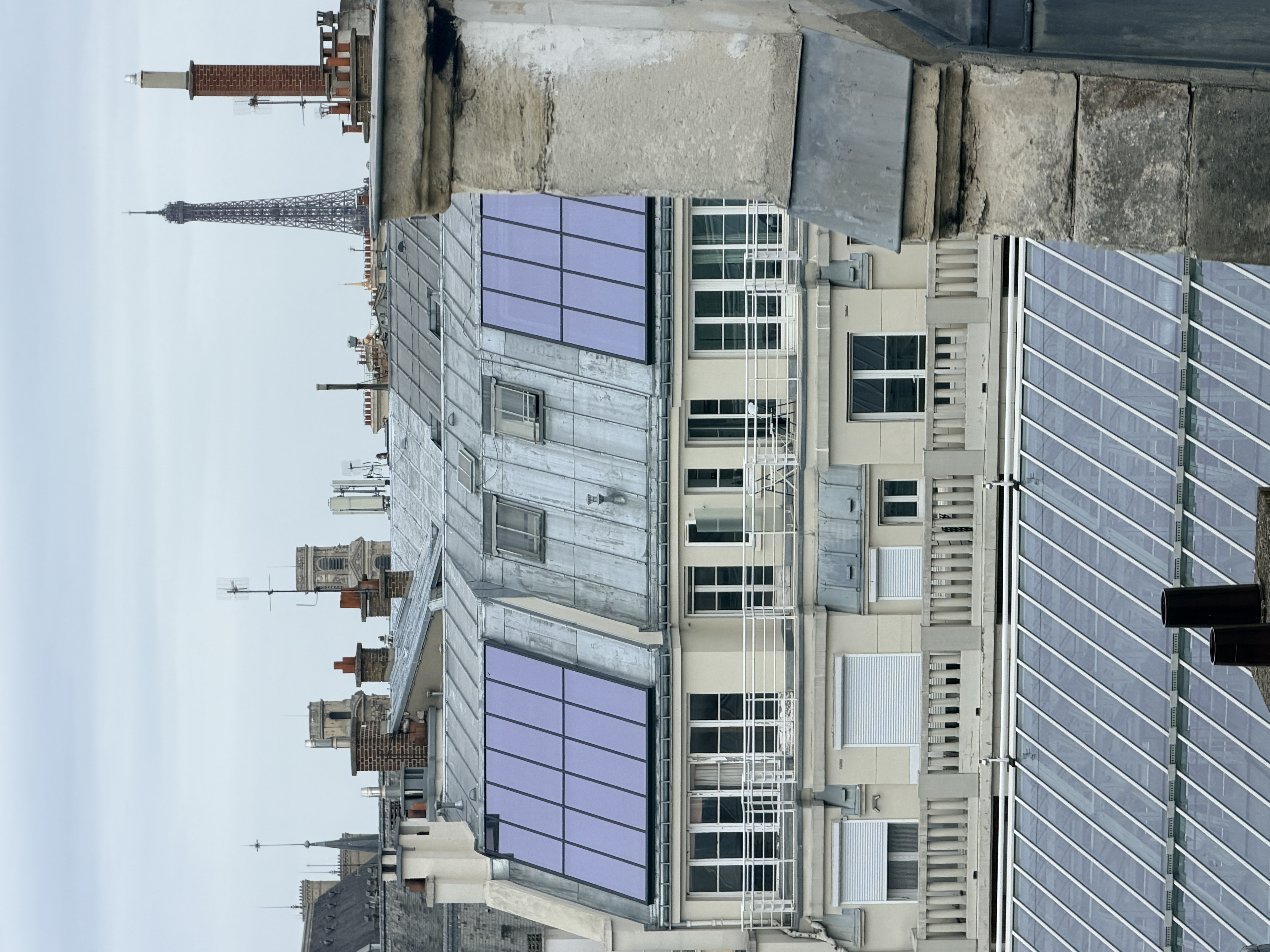 Les toitures parisiennes