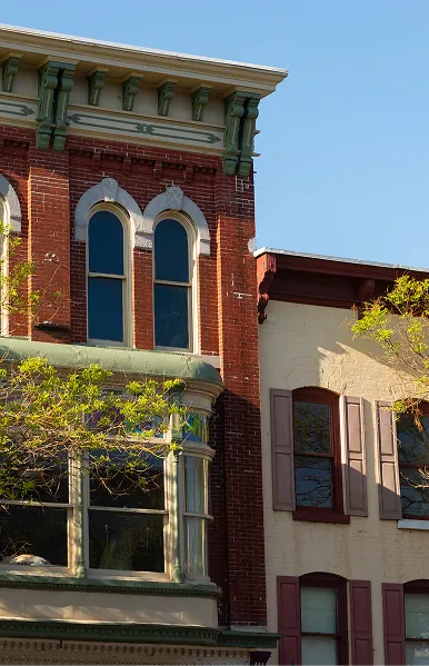 Buildings in the Pottstown community