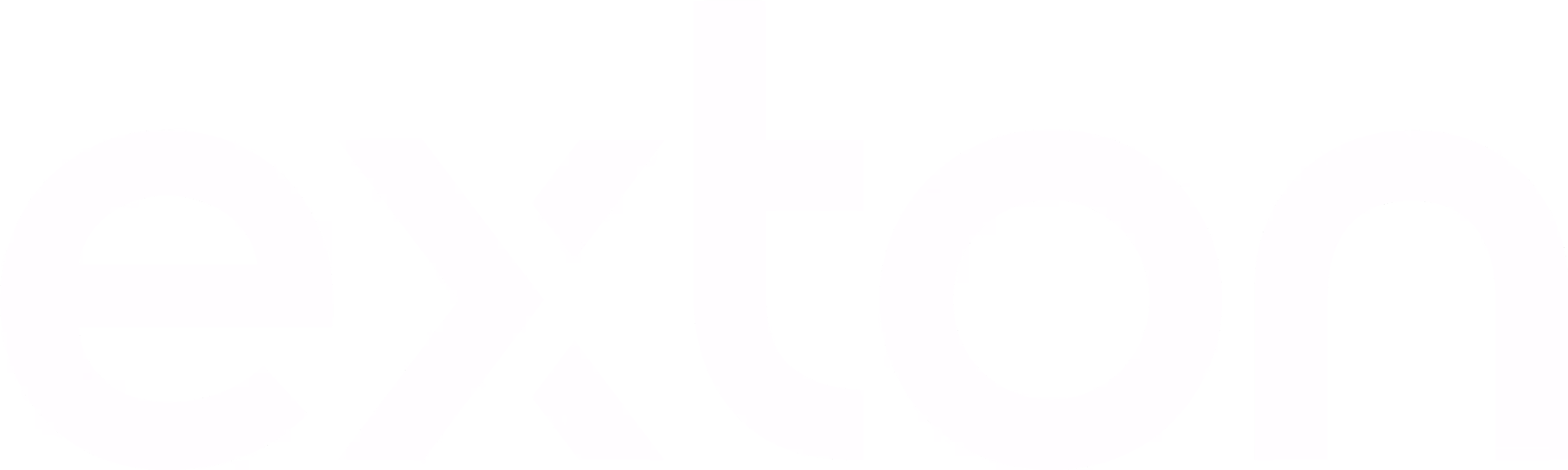 White text logo spelling 'exton' on a transparent background.