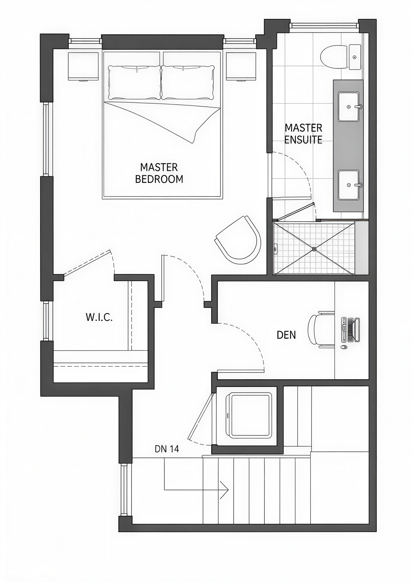 Oakton Plan 01 third floor