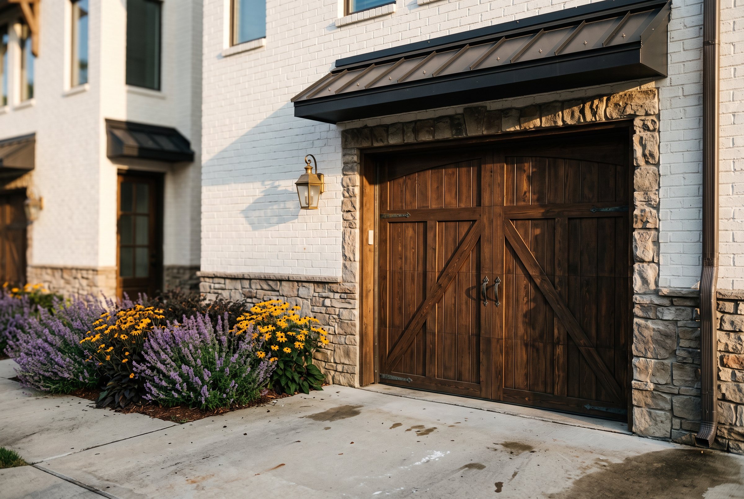 Private enclosed garage at a Judges Row residence