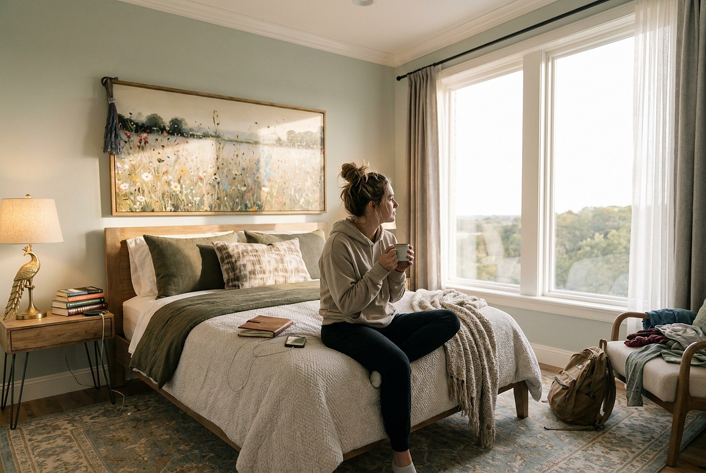 Private third-floor bedroom suite in a Judges Row residence