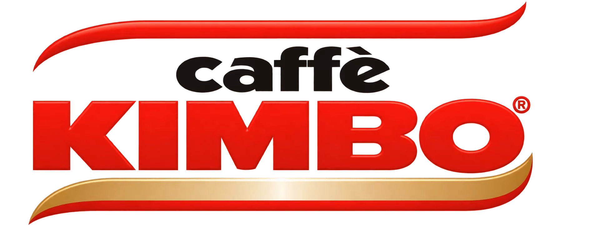 Caffè Kimbo klasični logotip sa zlatnom trakom