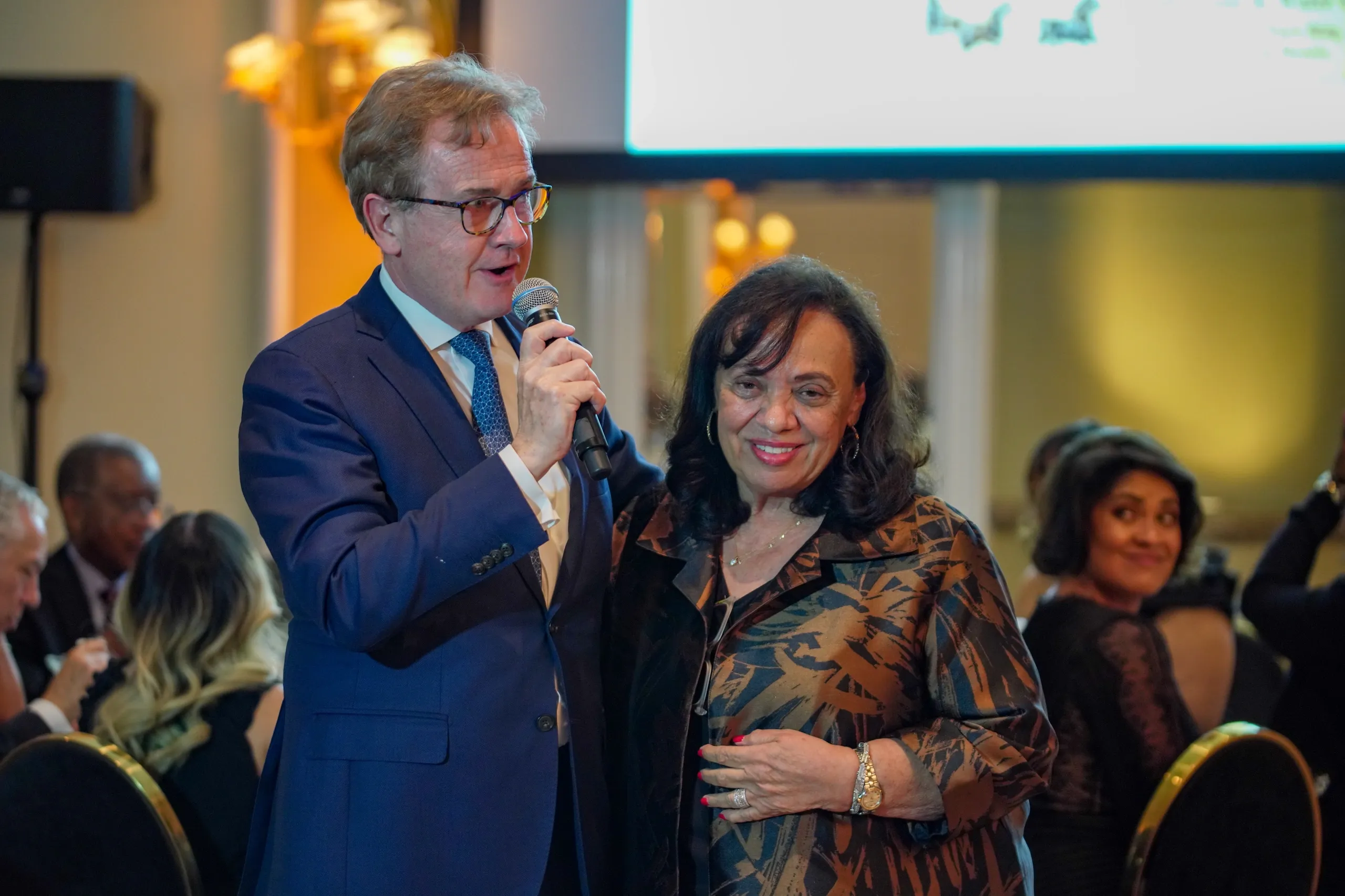 Remarks from the gala stage