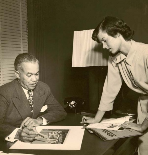 Williams in his studio