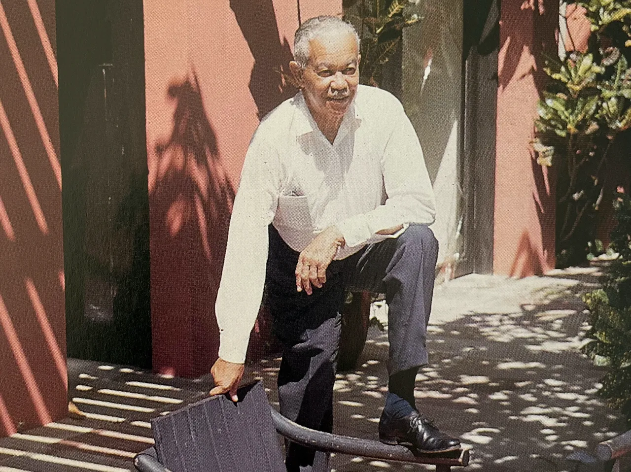 Paul R. Williams at home