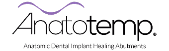 A smooth purple wave line above a black elegant script reading 'Aesthetic'.