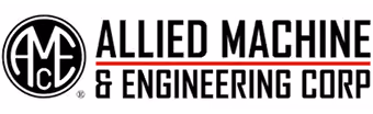 Allied Machine & Engineering Corp company logo with AMC initials in a circle.