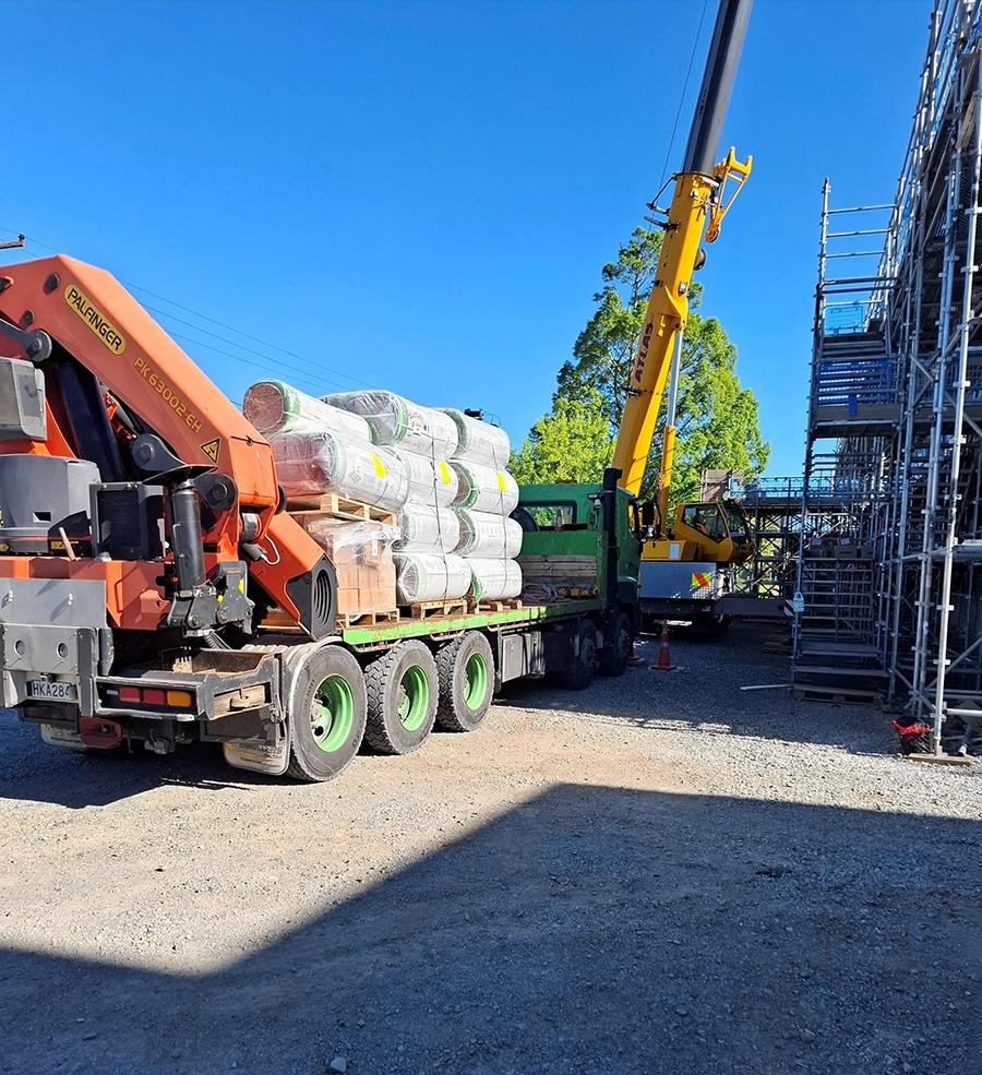 Delivery Of Building Materials