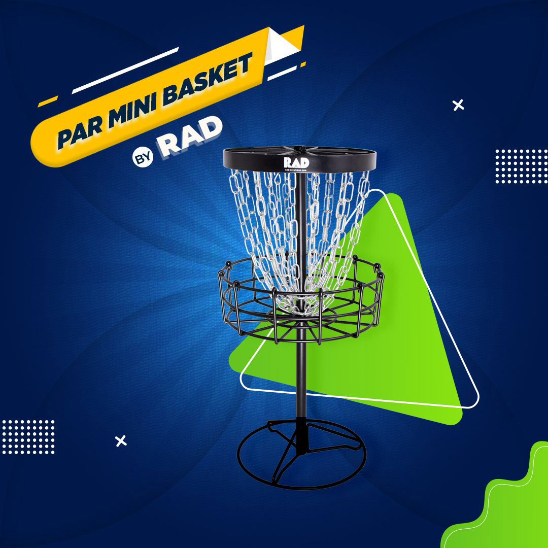RAD PAR Mini Disc Golf Basket