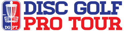 The Disc Golf Pro Tour logo.