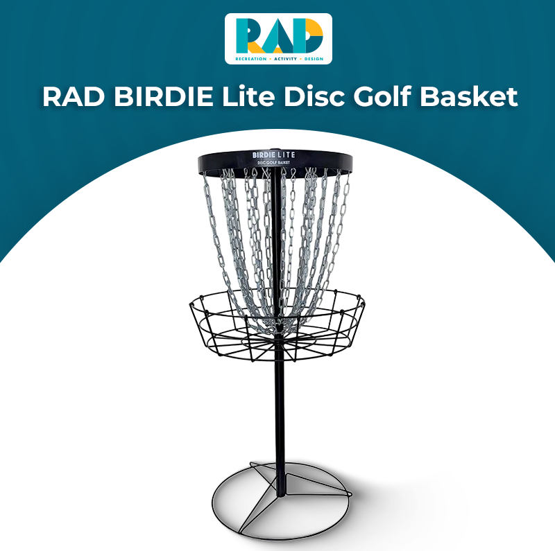 RAD BIRDIE Lite Disc Golf Basket