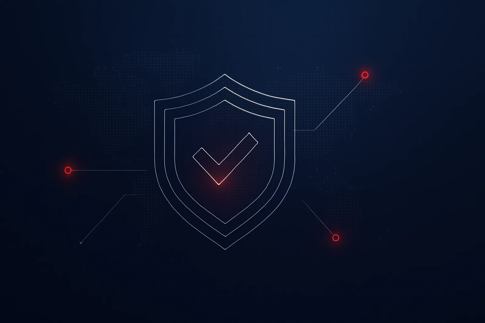 Abstract shield and world-map motif representing iGaming licensing jurisdictions