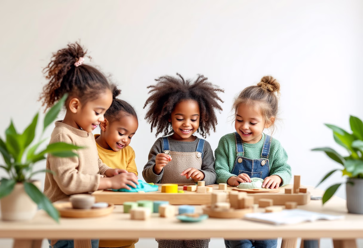 image of students during learning sessions (for a preschools & daycare)