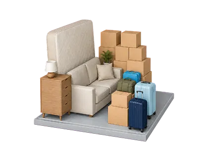 60 sqft storage plan suitable for a small apartment